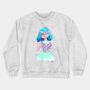 Mosaic Broken Hearts Crewneck Sweatshirt